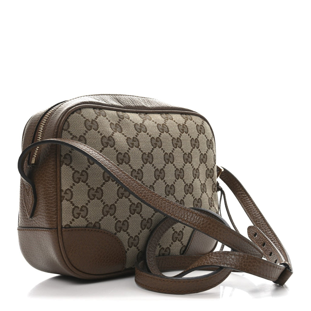 Monogram Mini Bree Messenger Bag Beige Tabacco
