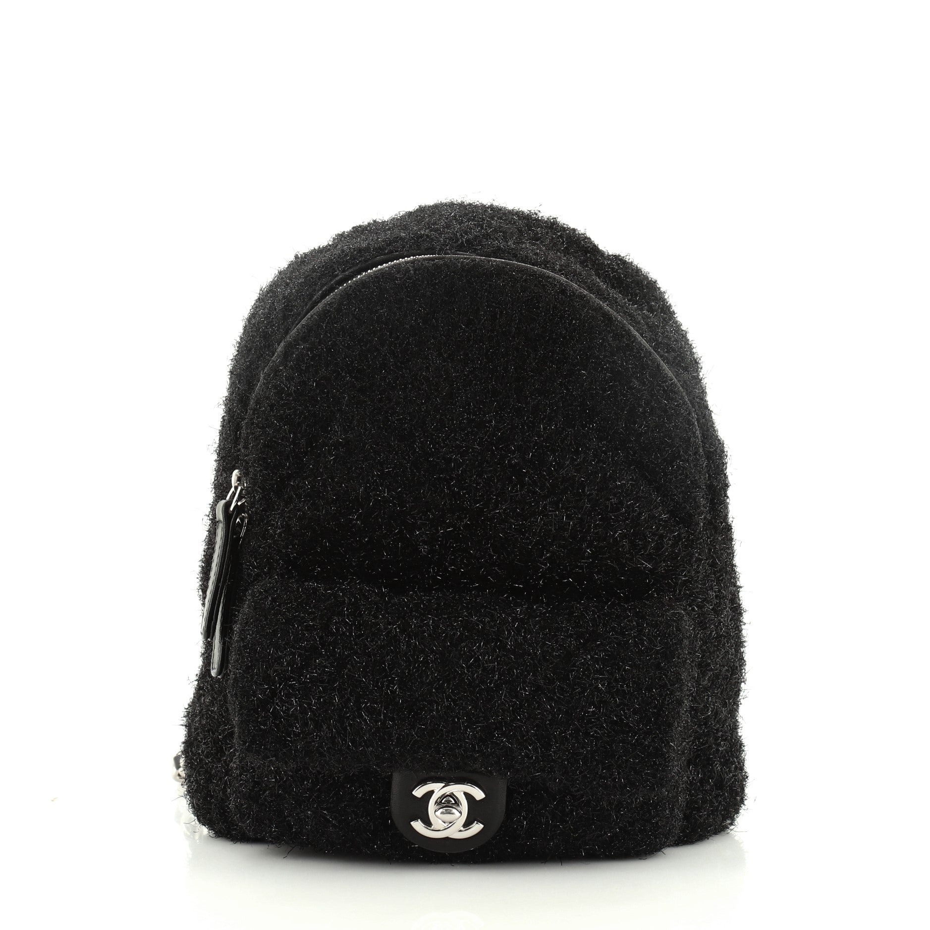 CC Pocket Backpack Quilted Knit Pluto Glitter Mini