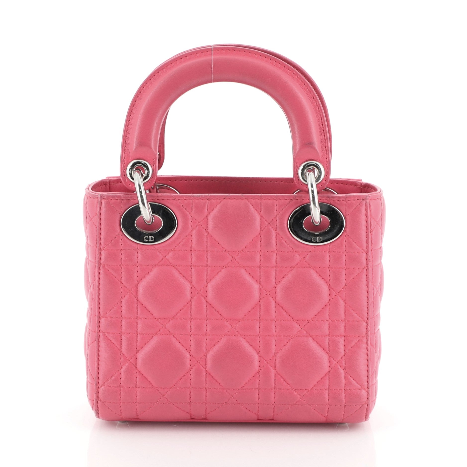 Lady Dior Bag Cannage Quilt Lambskin Mini