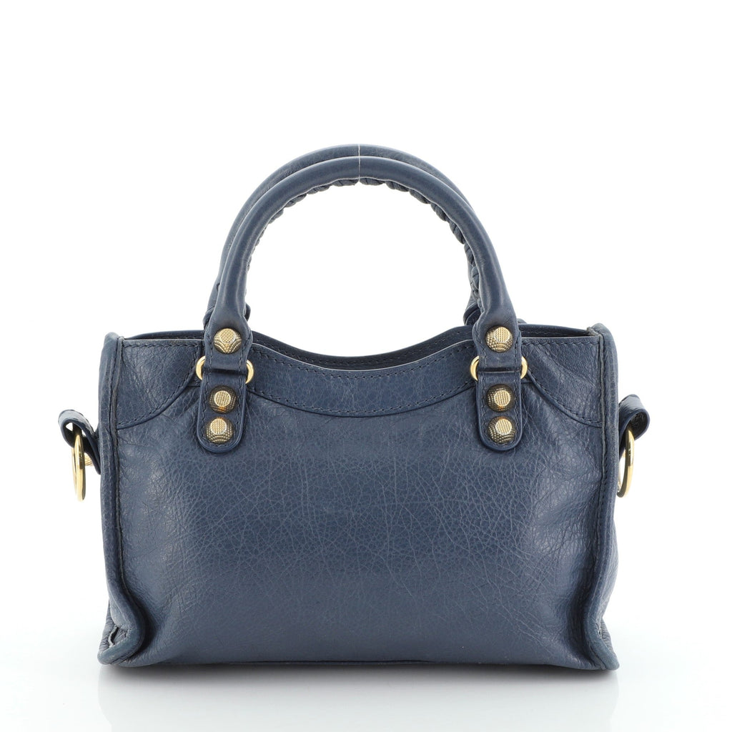 City Giant Studs Bag Leather Mini