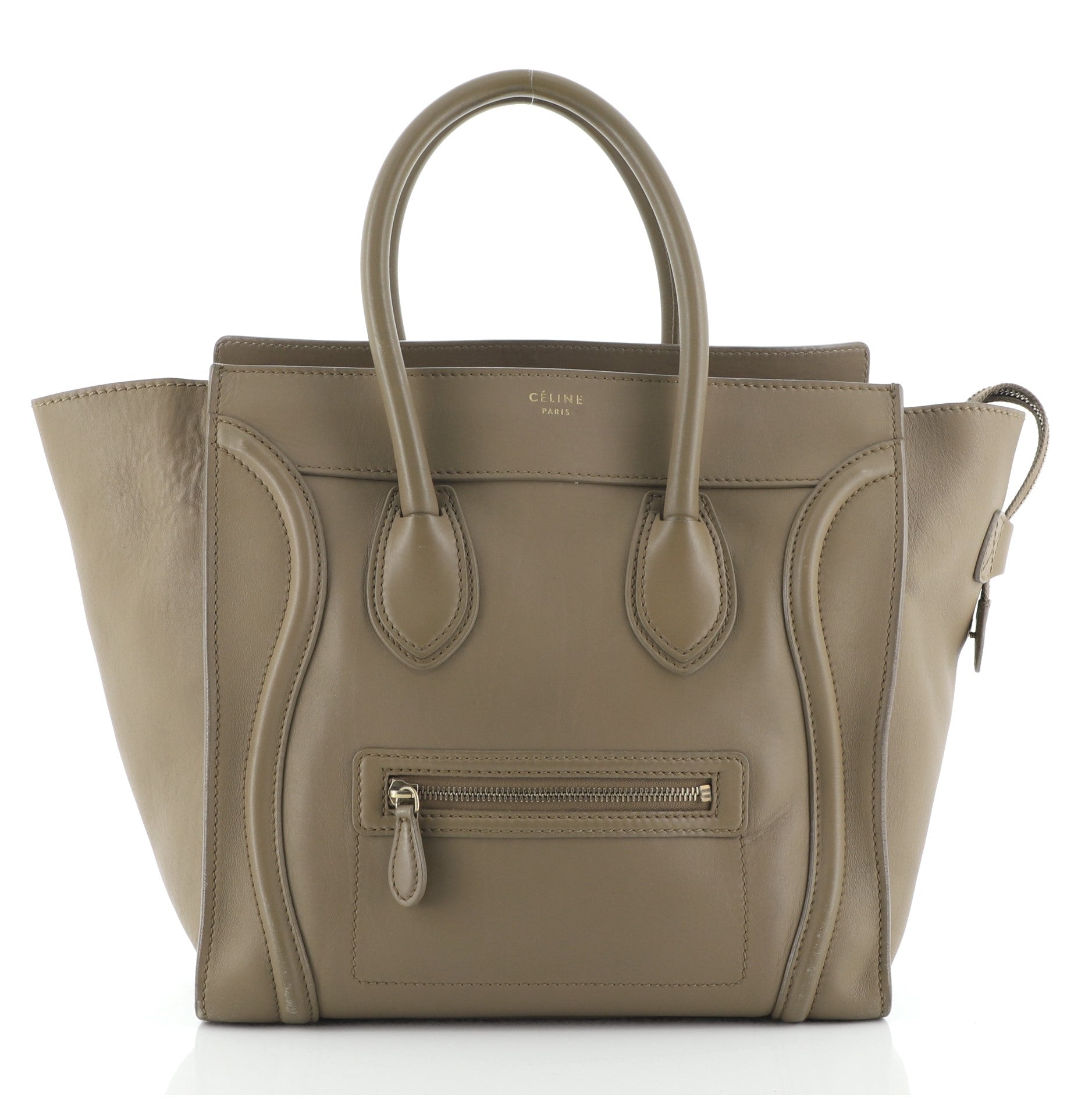 Luggage Bag Smooth Leather Mini