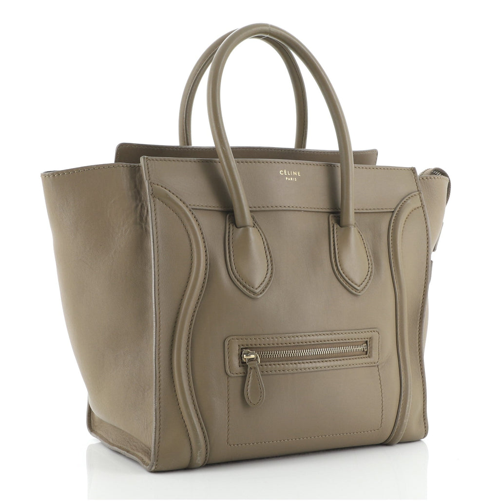 Luggage Bag Smooth Leather Mini