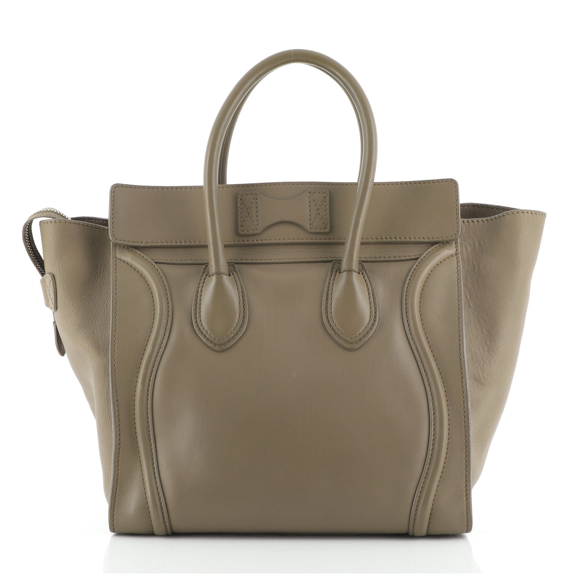 Luggage Bag Smooth Leather Mini