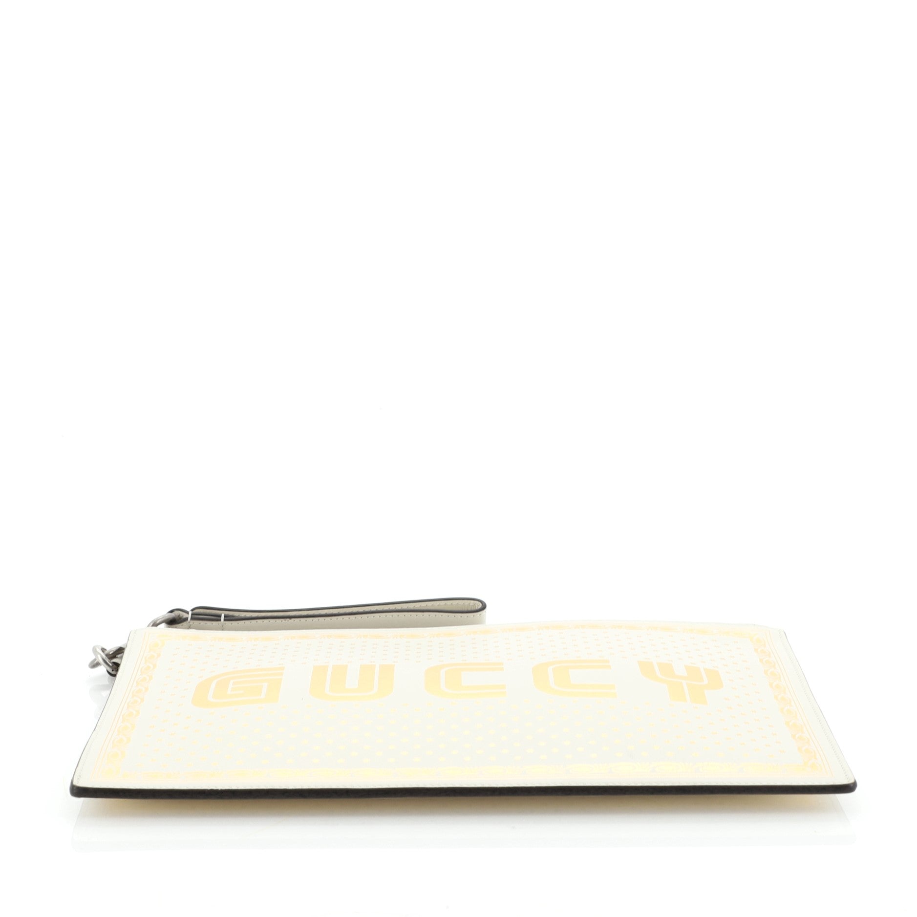 Wristlet Clutch Limited Edition Printed Leather