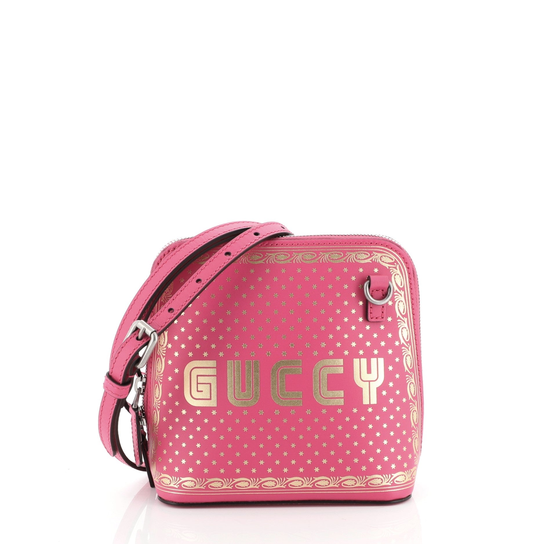 Dome Crossbody Bag Limited Edition Printed Leather Mini