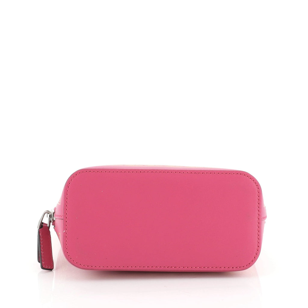Dome Crossbody Bag Limited Edition Printed Leather Mini