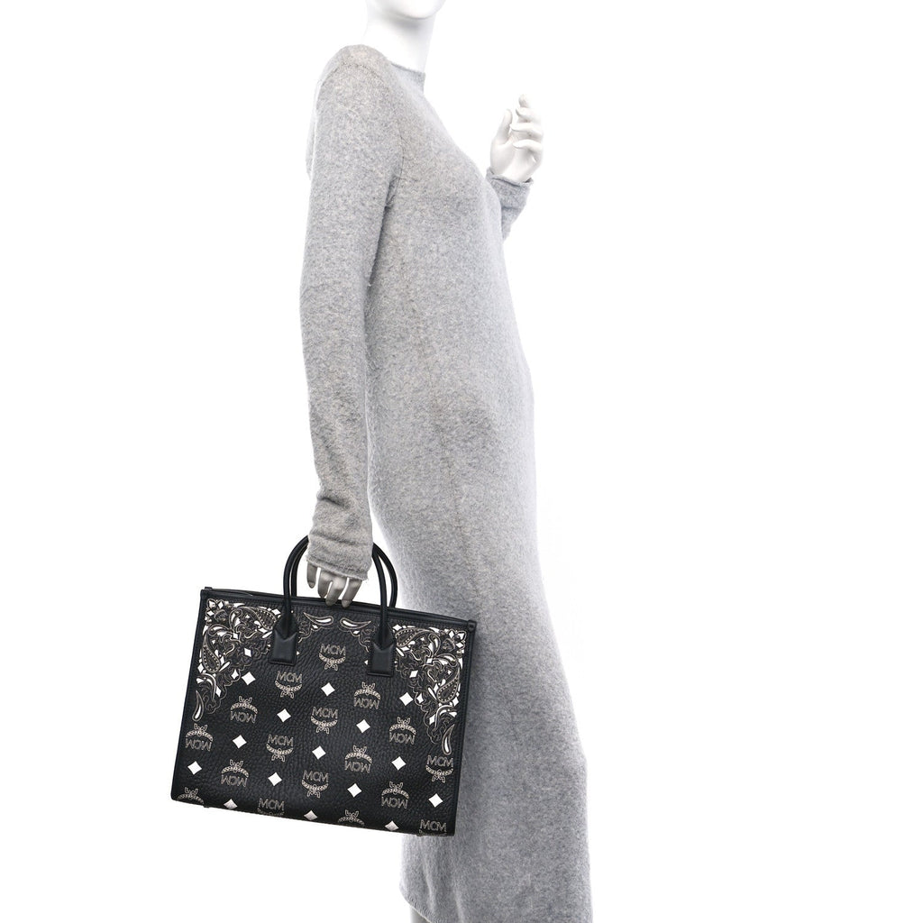 Visetos Large Munchen Tote Black