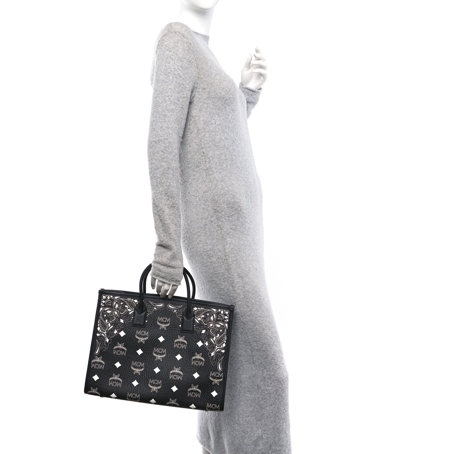 Visetos Large Munchen Tote Black