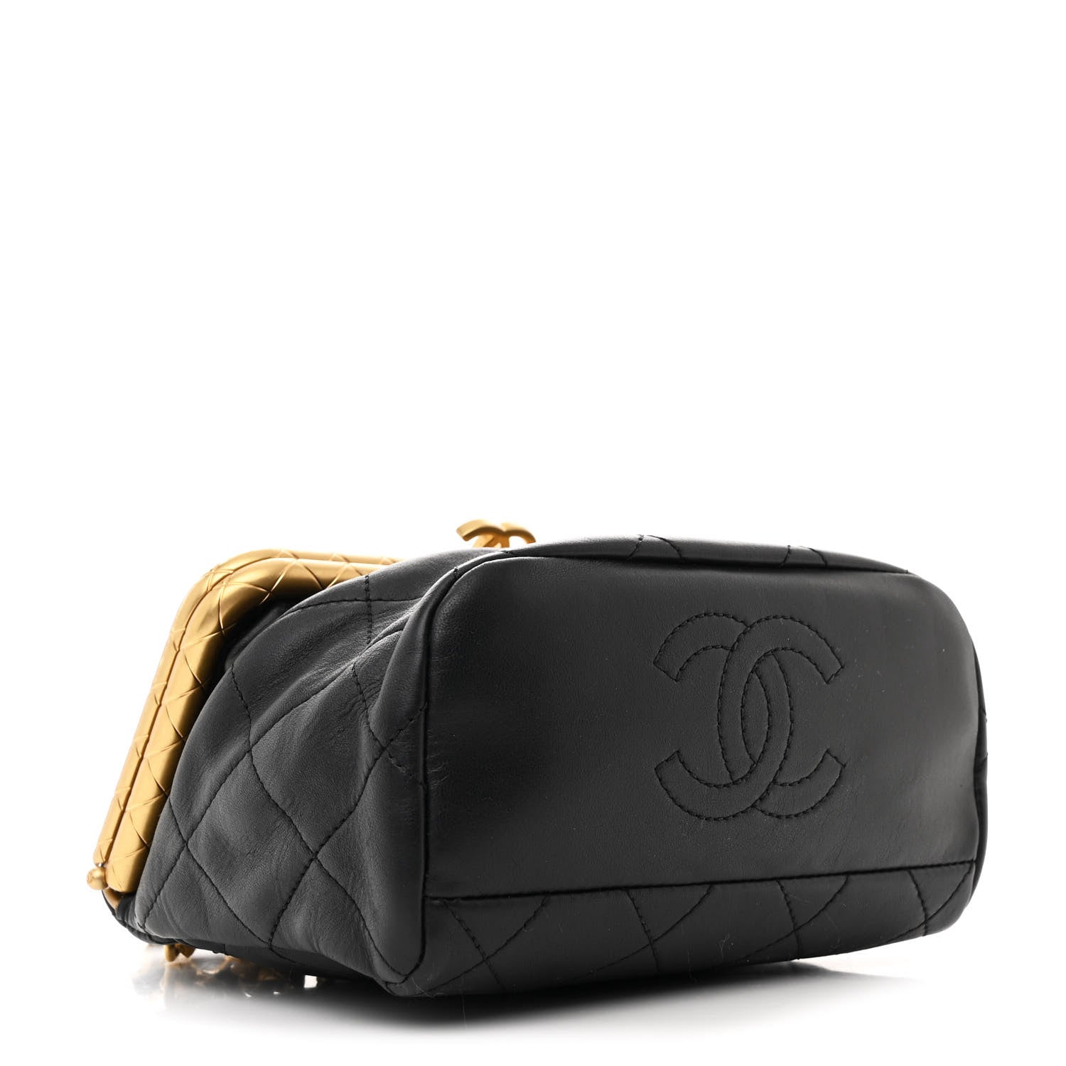 Lambskin Quilted My Crush Bag Black