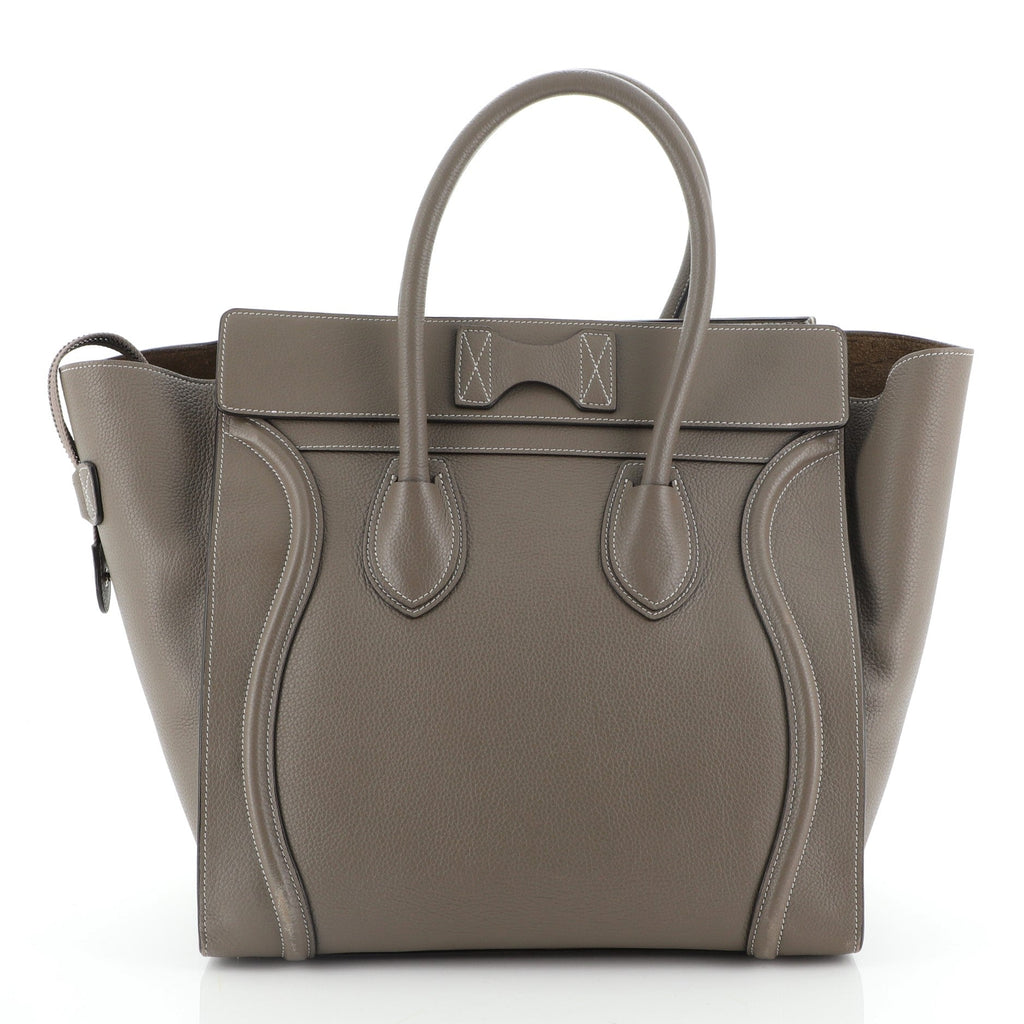 Luggage Bag Grainy Leather Mini