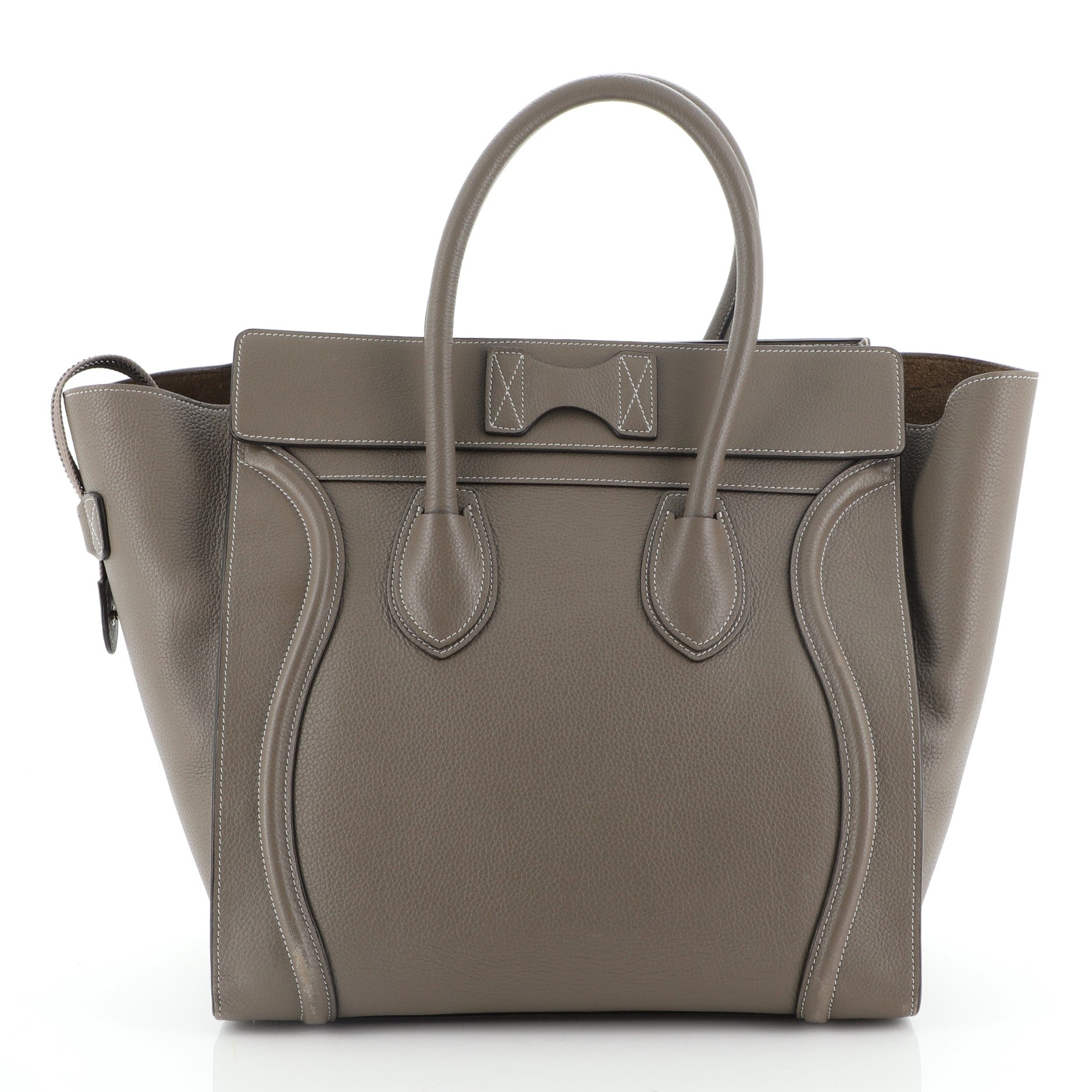 Luggage Bag Grainy Leather Mini
