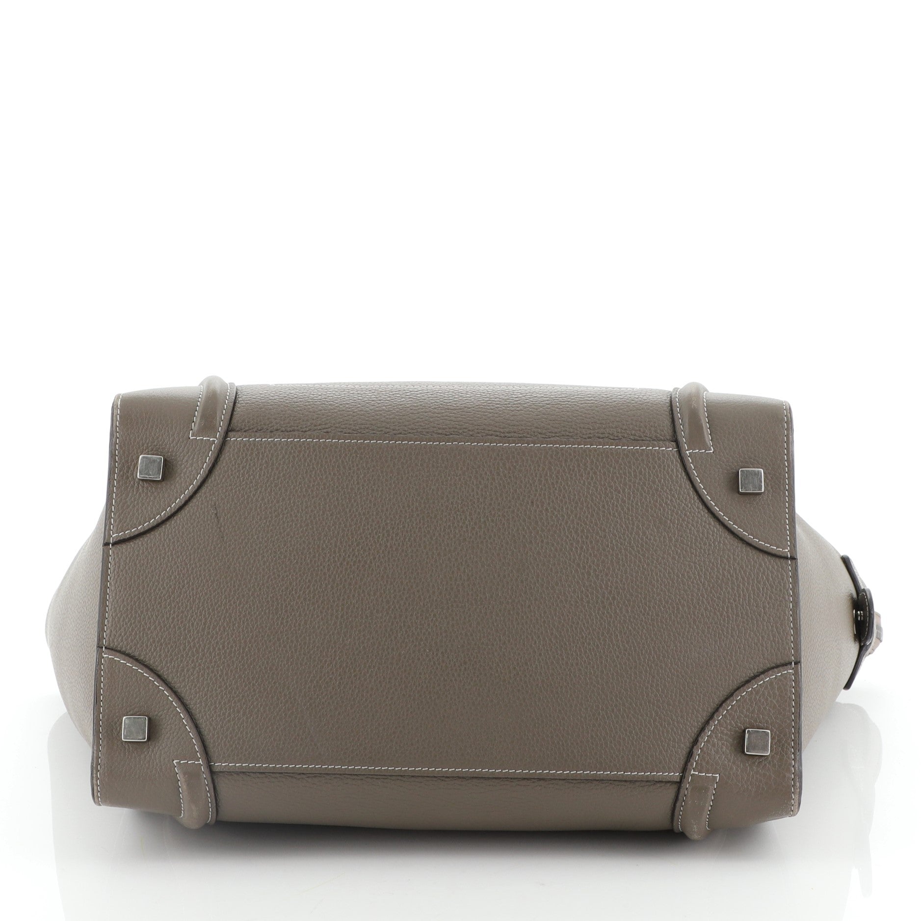 Luggage Bag Grainy Leather Mini