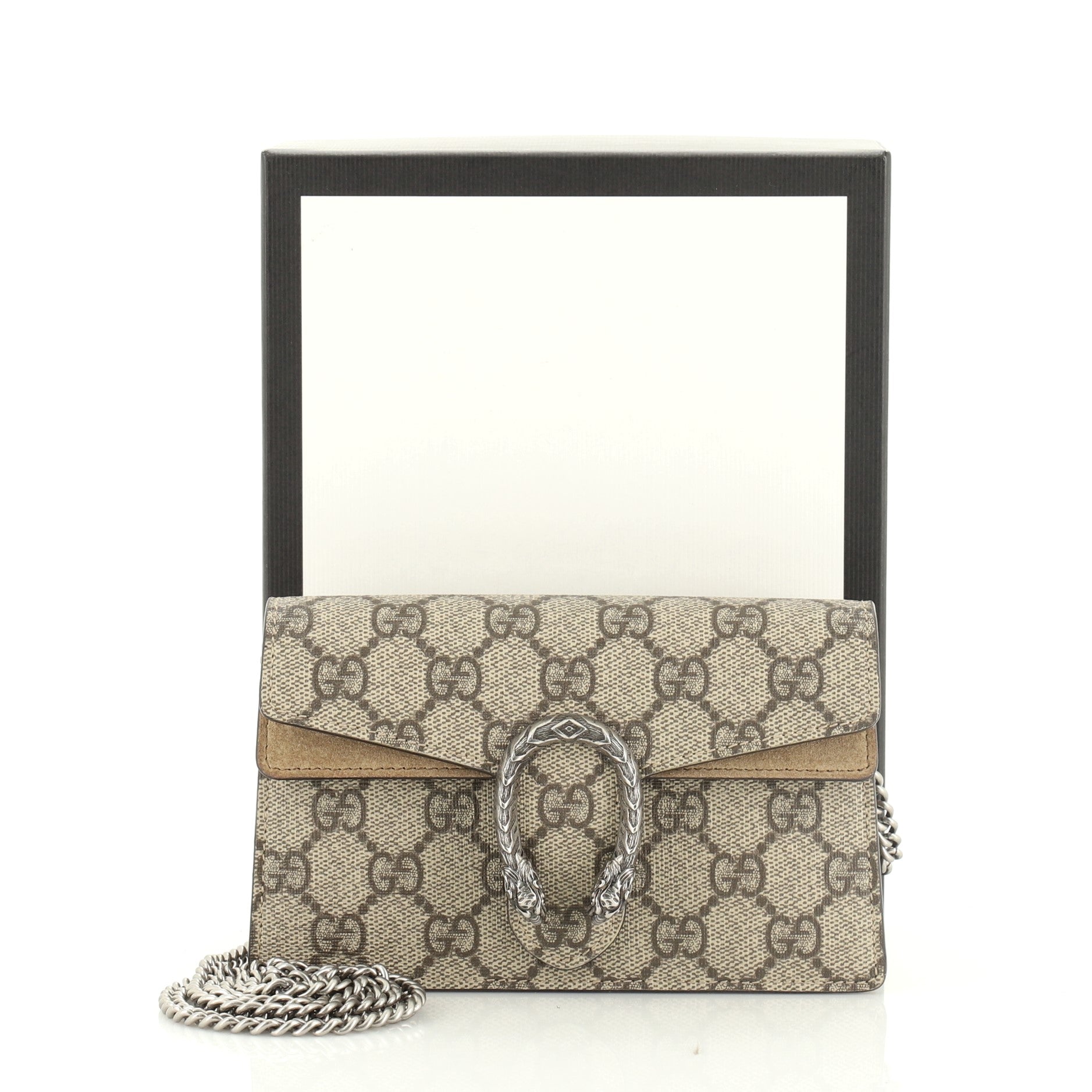 Dionysus Bag GG Coated Canvas Super Mini