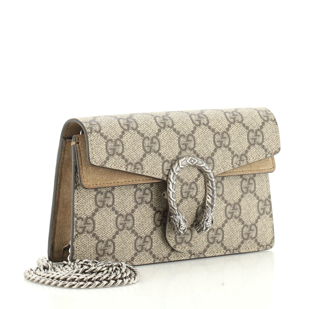 Dionysus Bag GG Coated Canvas Super Mini