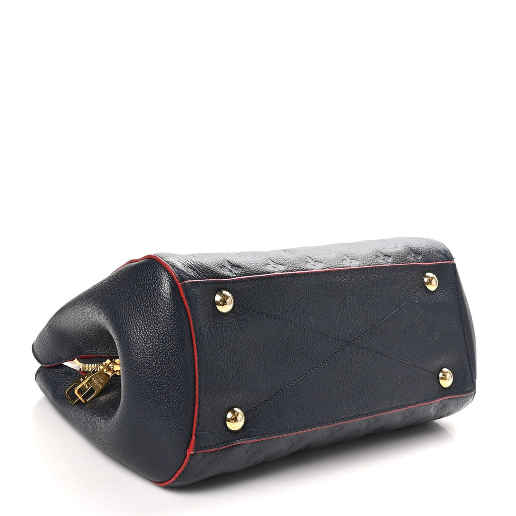 Empreinte Montaigne MM Marine Rouge