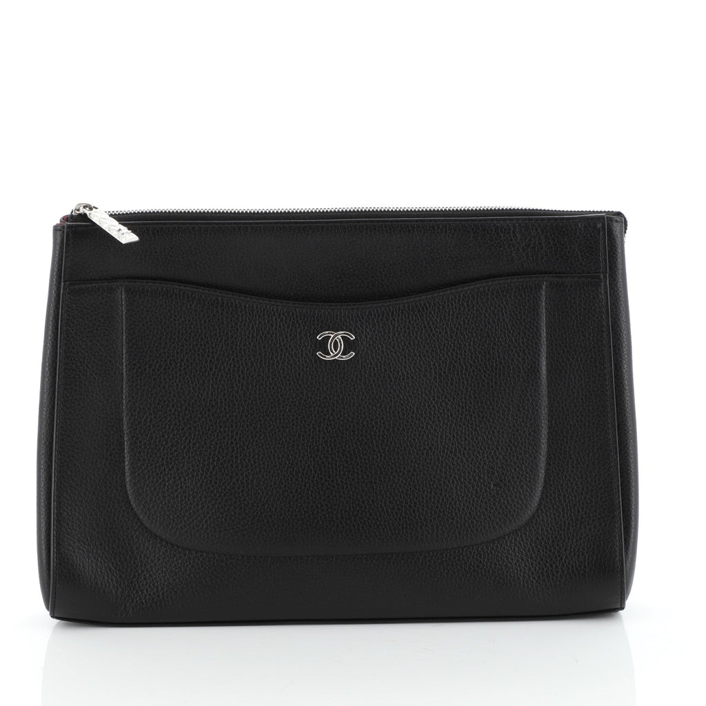 Neo Executive Clutch Grained Calfskin Medium