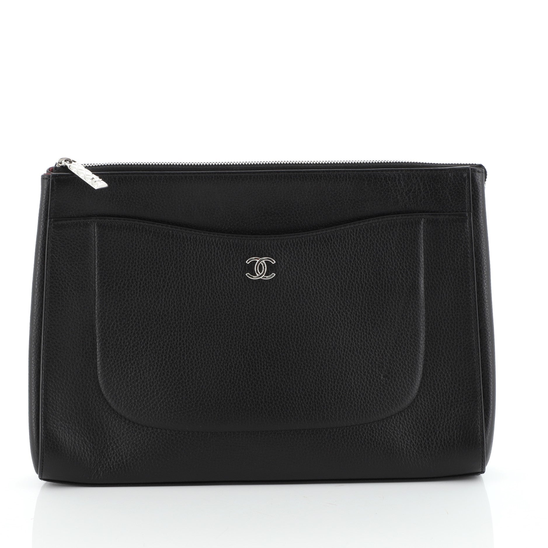 Neo Executive Clutch Grained Calfskin Medium