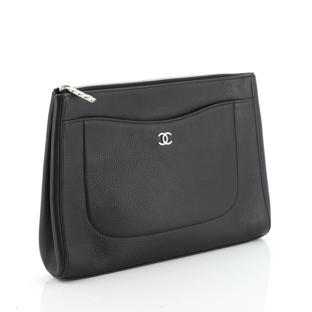 Neo Executive Clutch Grained Calfskin Medium
