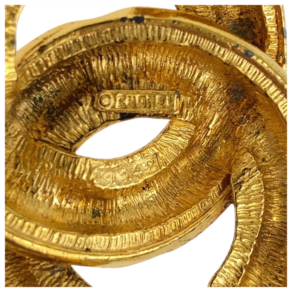 Chanel Matelasse Brooch