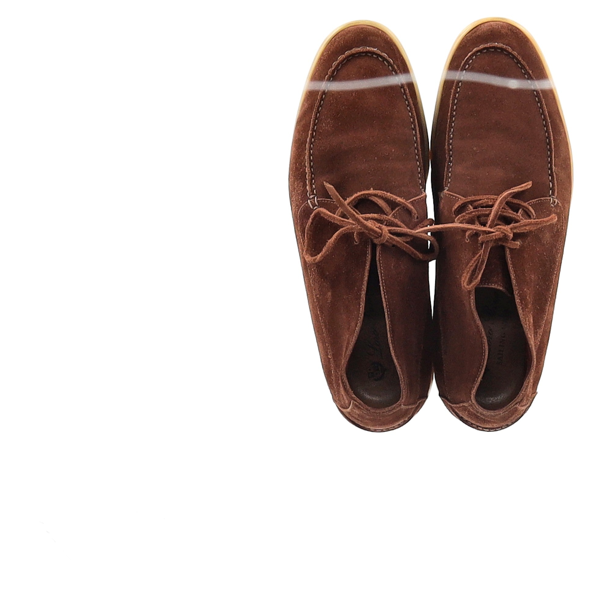 Loro Piana Walk and Walk Ankle Boots in Brown Suede