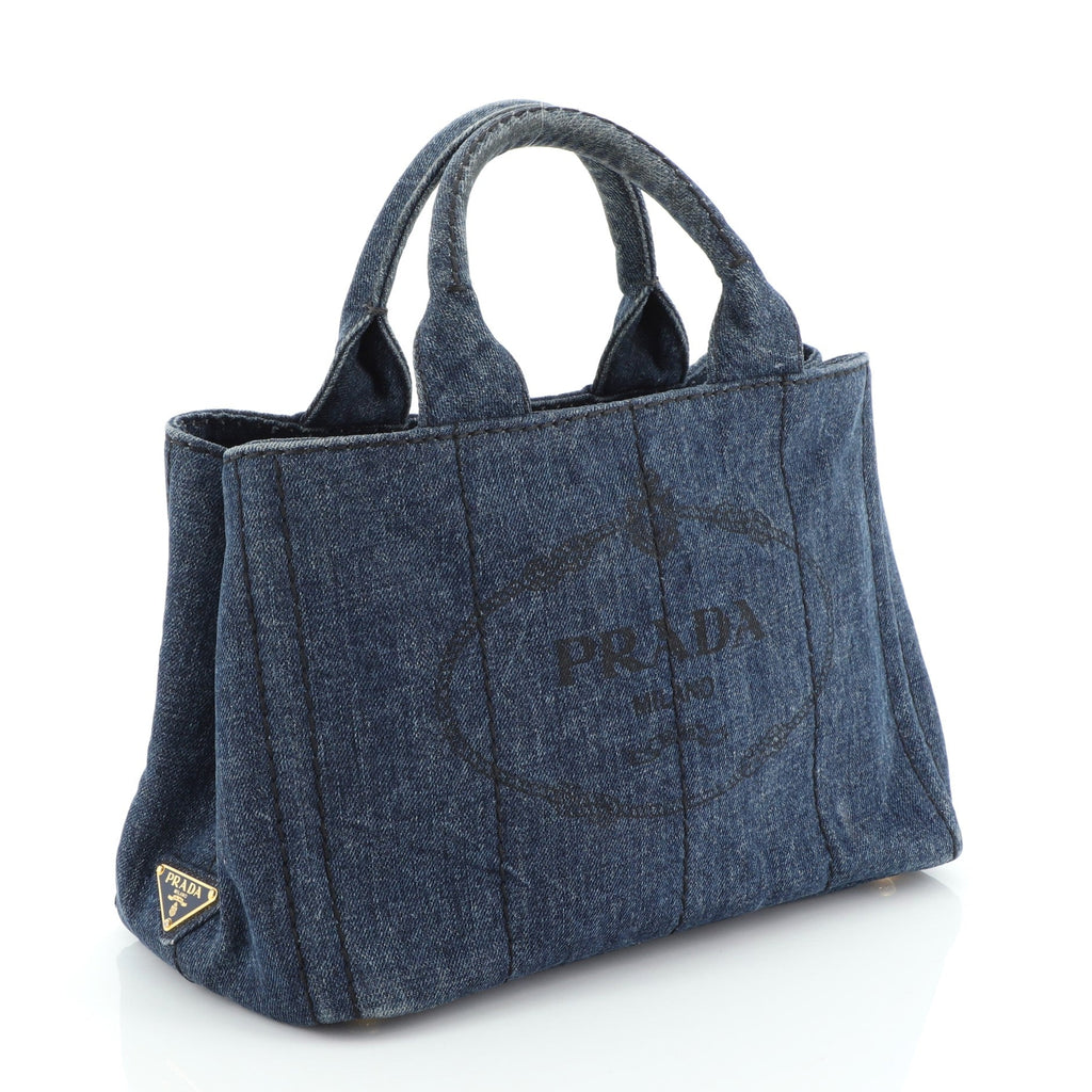 Canapa Convertible Tote Denim Mini