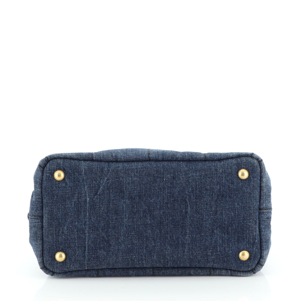 Canapa Convertible Tote Denim Mini