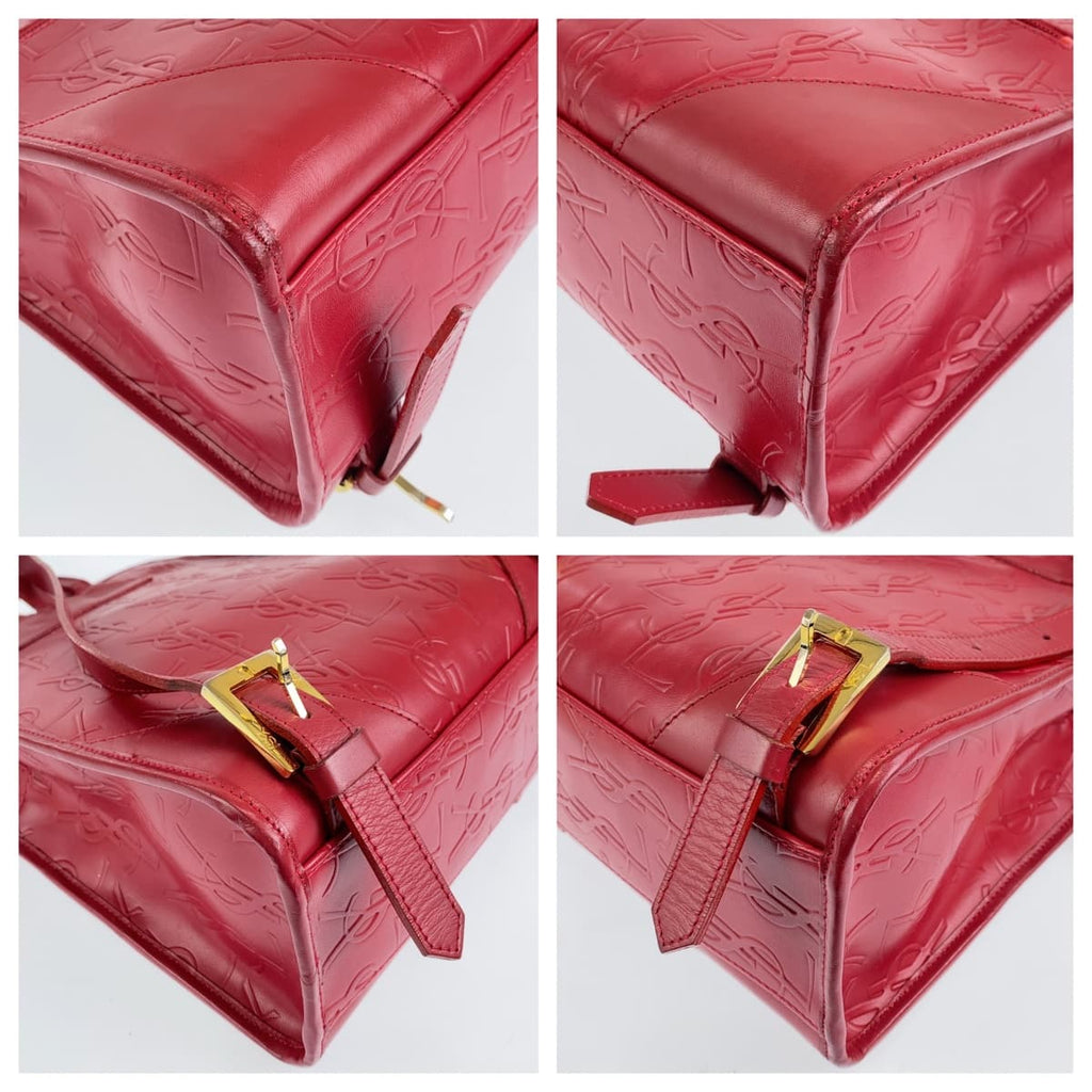 Yves Saint Laurent YSL Leather Backpack