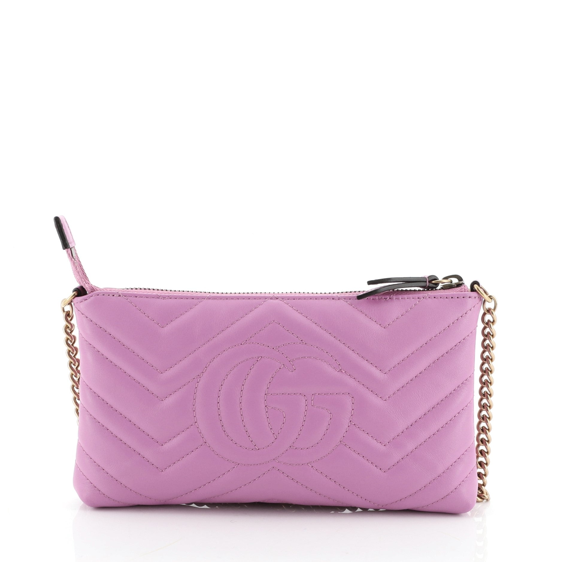 GG Marmont Chain Shoulder Bag Matelasse Leather Mini