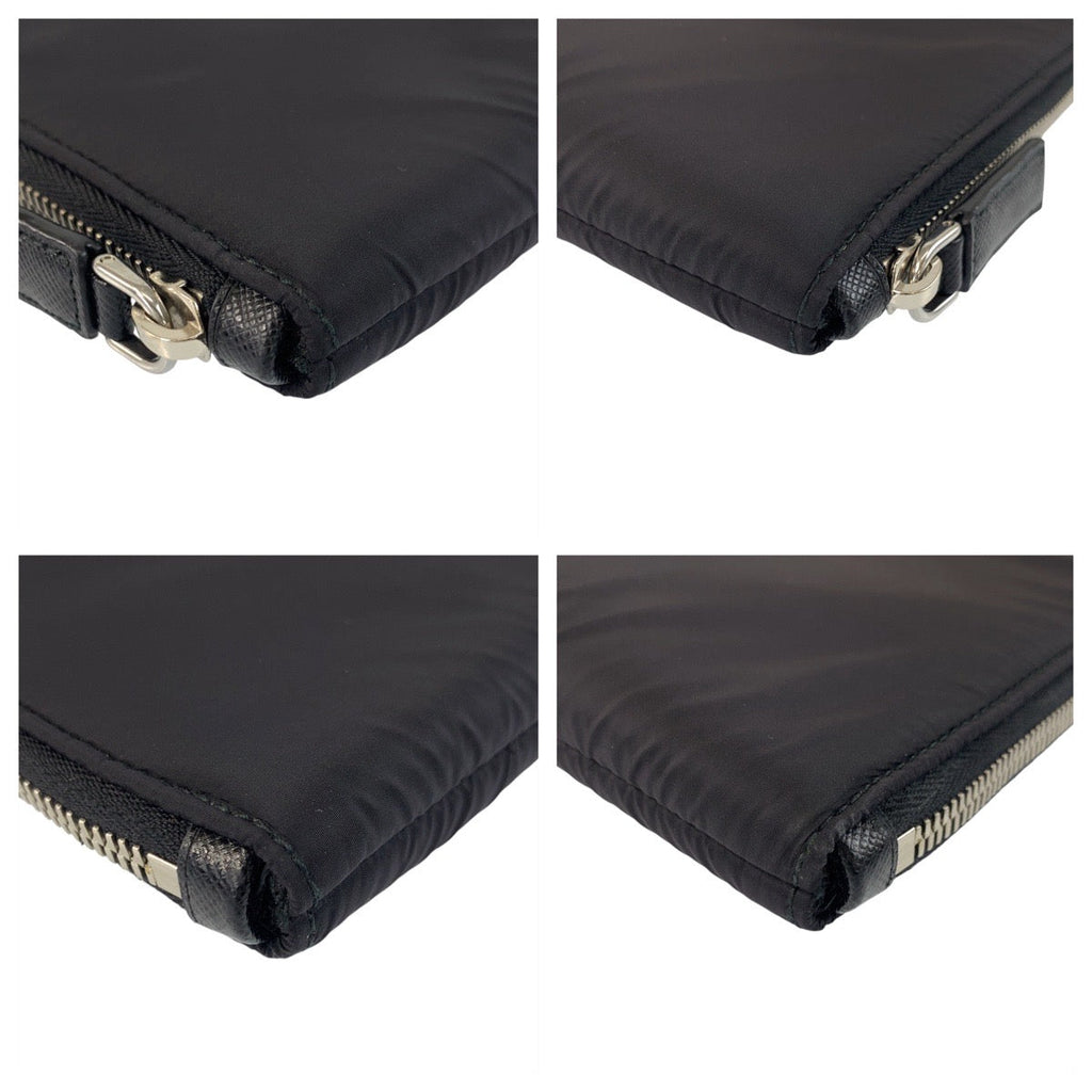 Prada Tessuto Nylon Clutch Bag