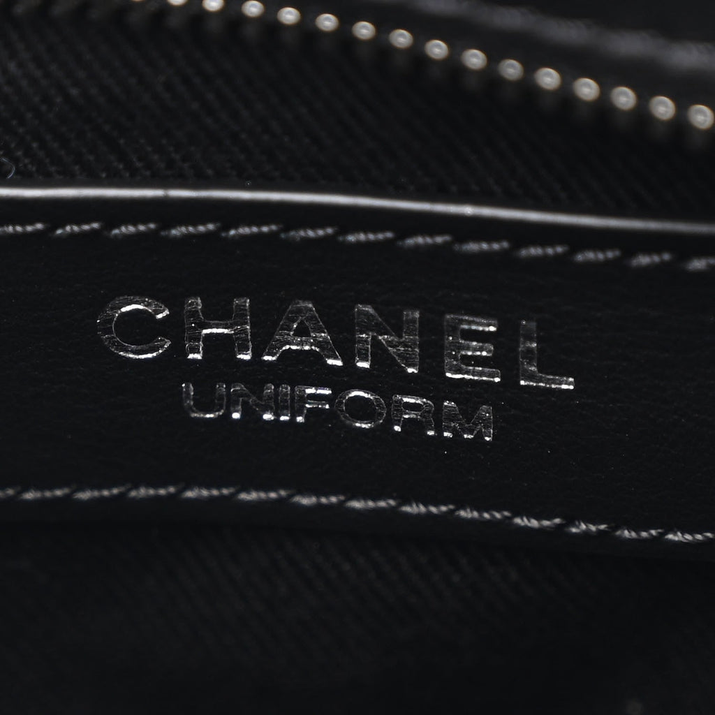 Lambskin Quilted Crossbody Bag Black