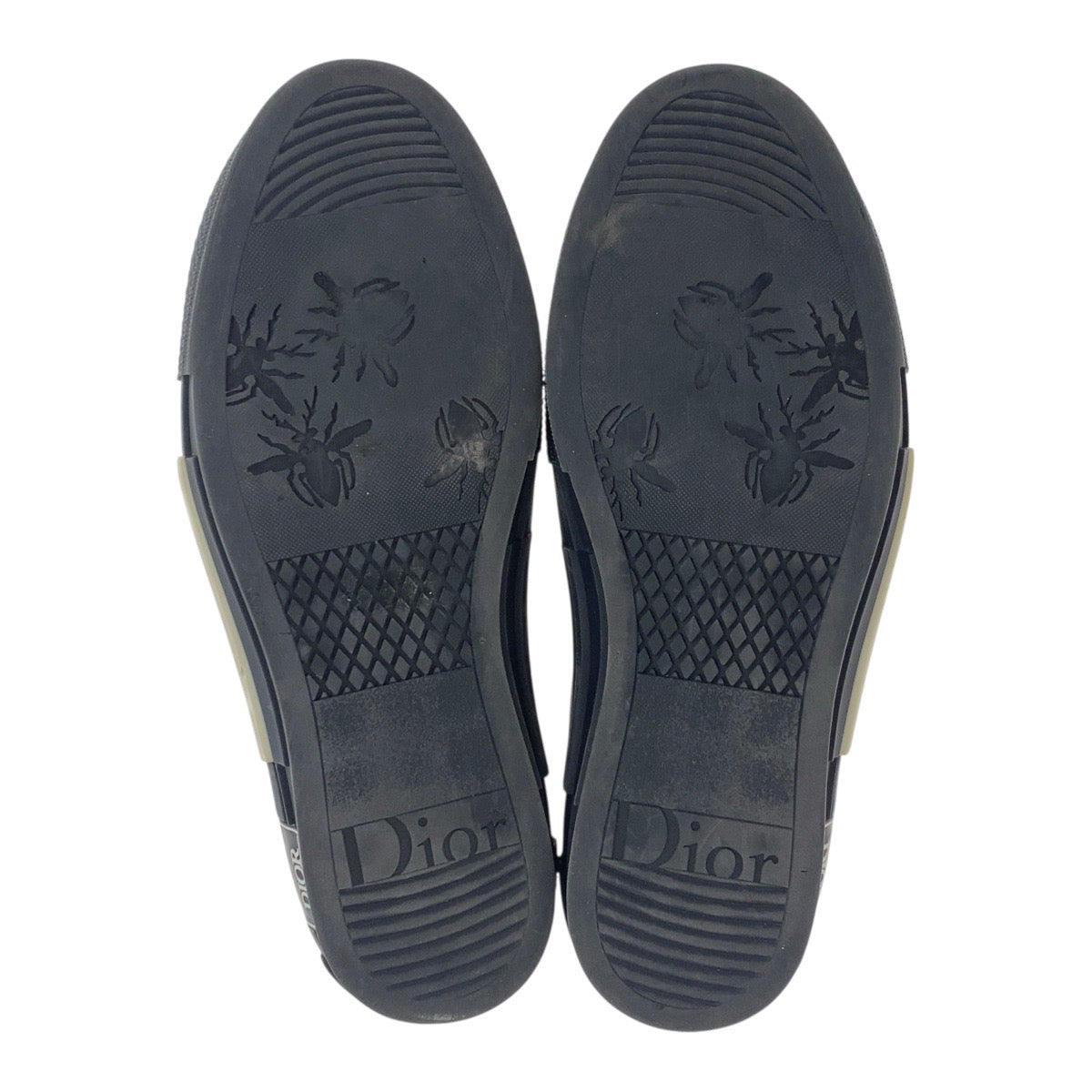 Dior Oblique Nylon Rubber Low-top Sneakers