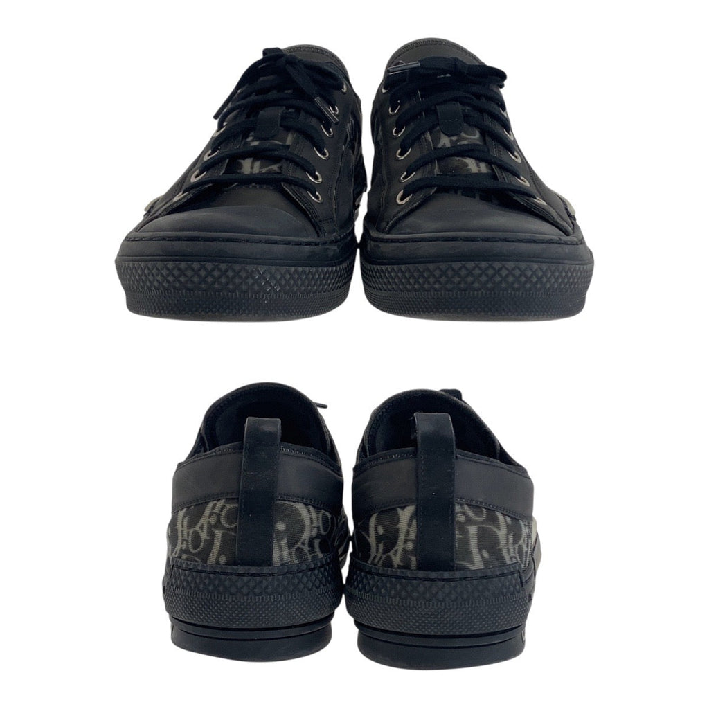 Dior Oblique Nylon Rubber Low-top Sneakers