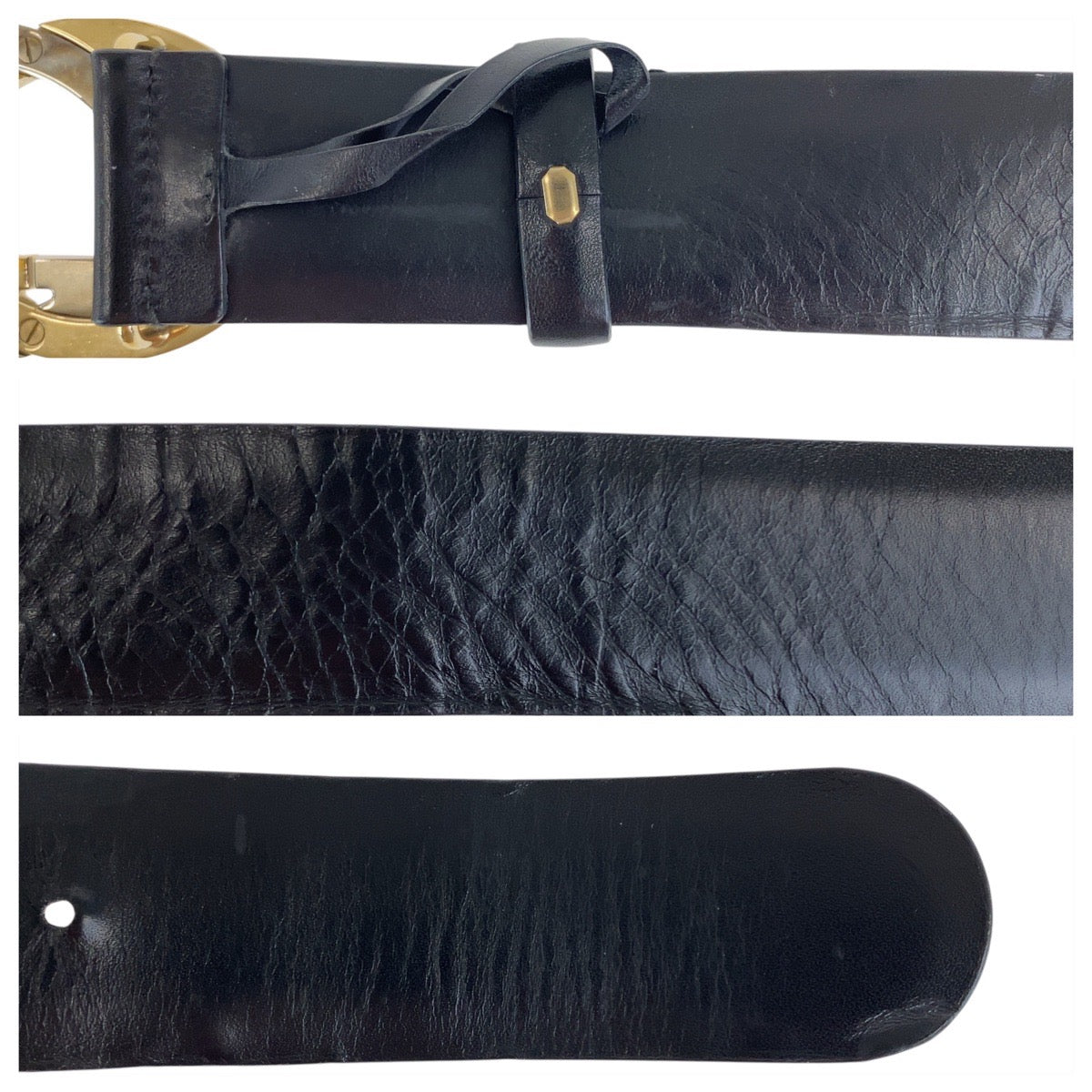Gucci Interlocking G Leather Belt