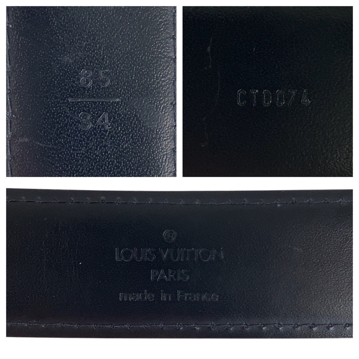 Louis Vuitton Epi Leather Belt