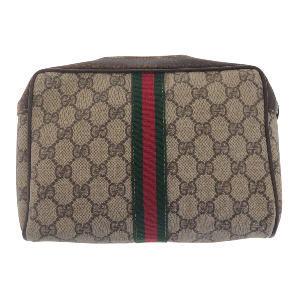 Gucci GG Supreme Canvas Clutch Bag