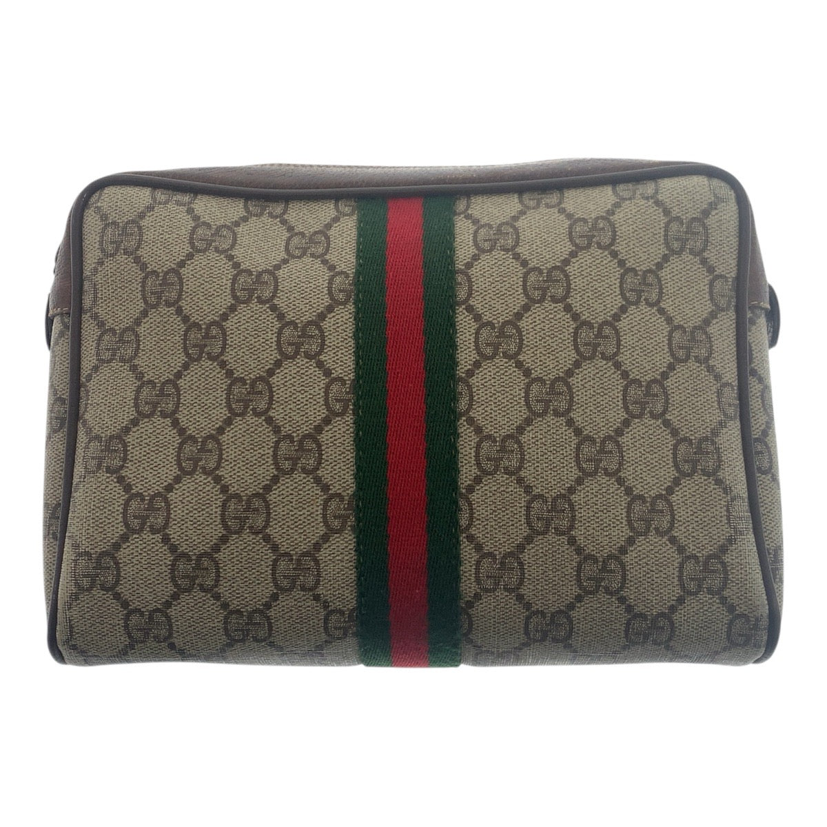 Gucci GG Supreme Canvas Clutch Bag