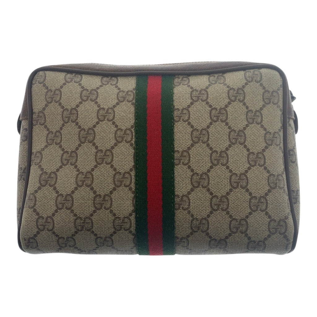 Gucci GG Supreme Canvas Clutch Bag