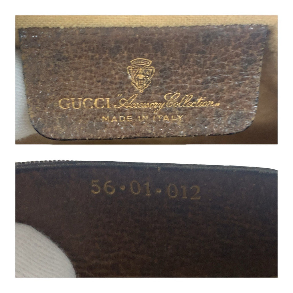 Gucci GG Supreme Canvas Clutch Bag