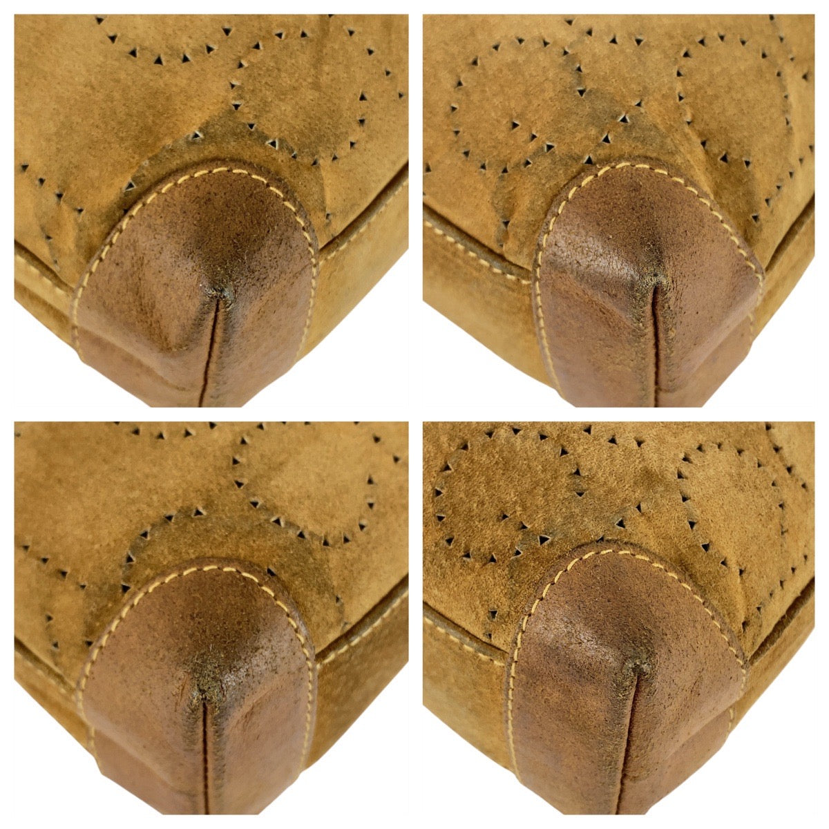 Gucci Suede Leather Clutch Bag
