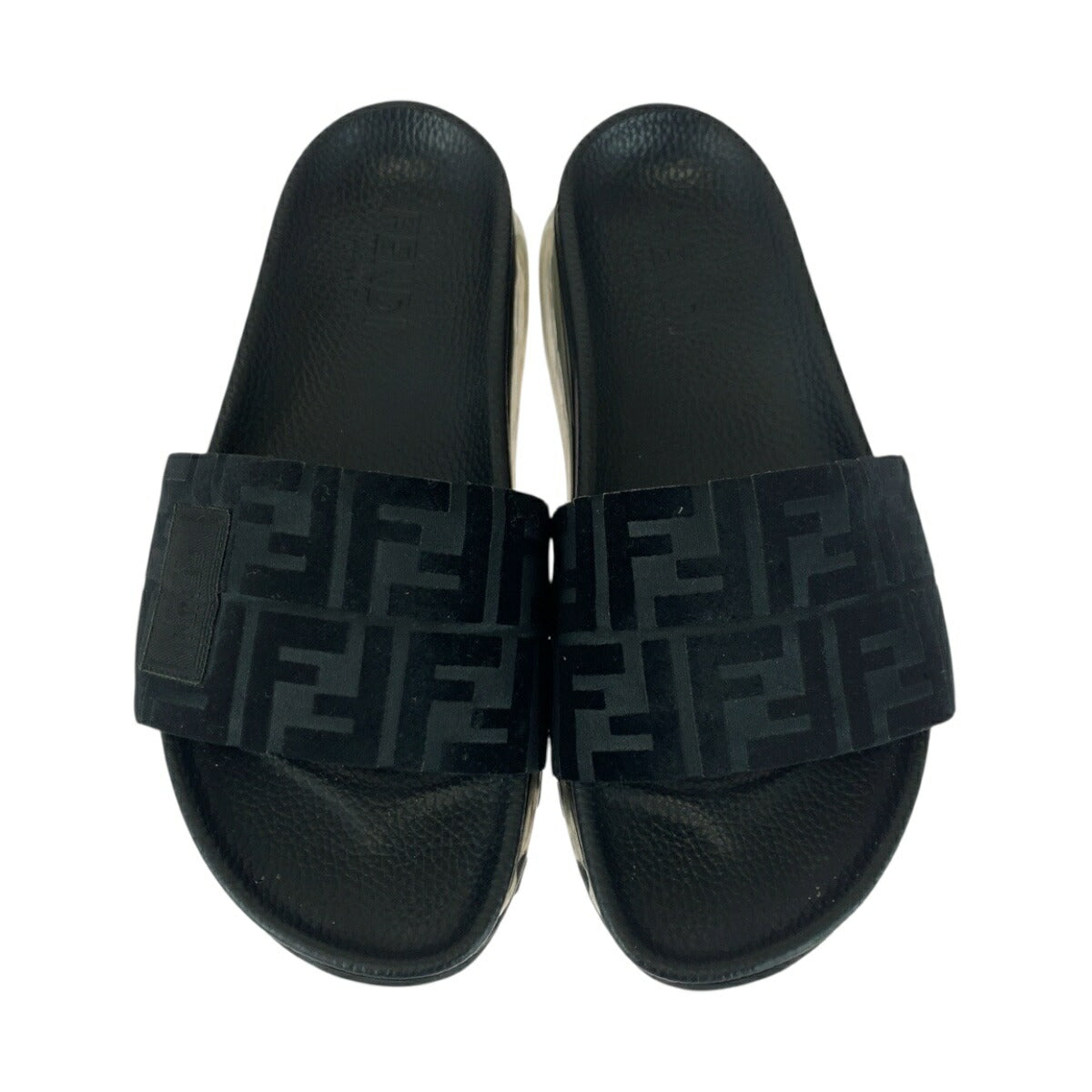 Fendi Zucca Rubber Sandals