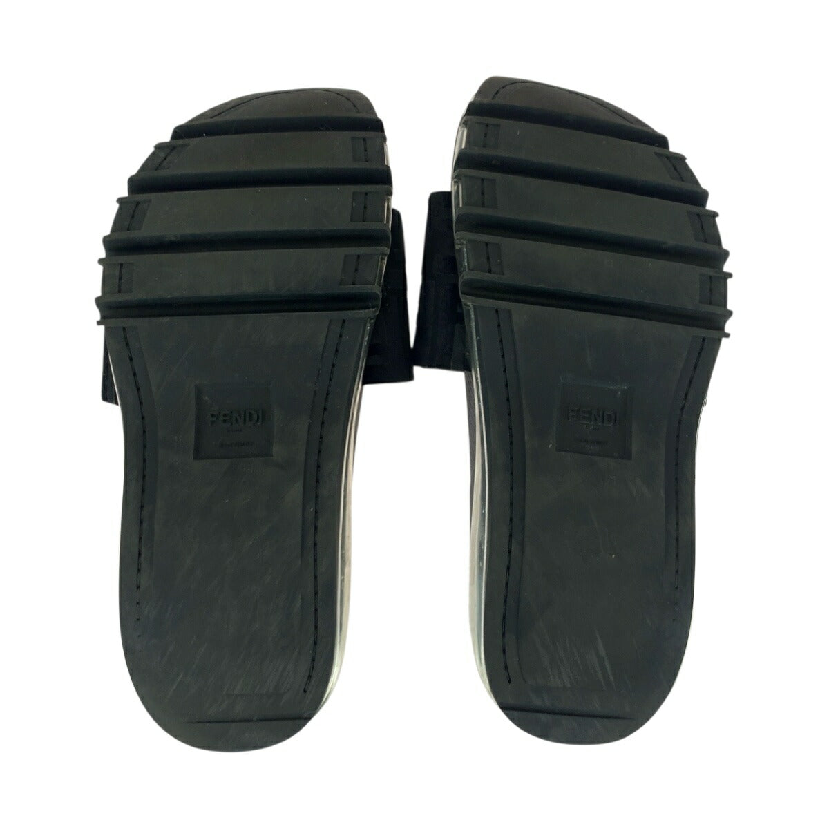 Fendi Zucca Rubber Sandals