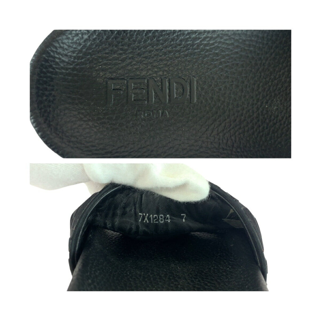 Fendi Zucca Rubber Sandals