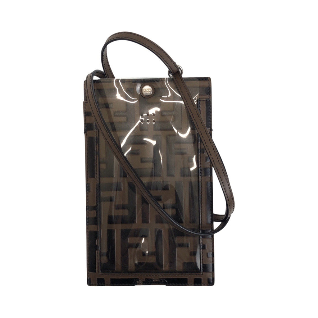 Fendi Zucca Leather Mobile Accessory