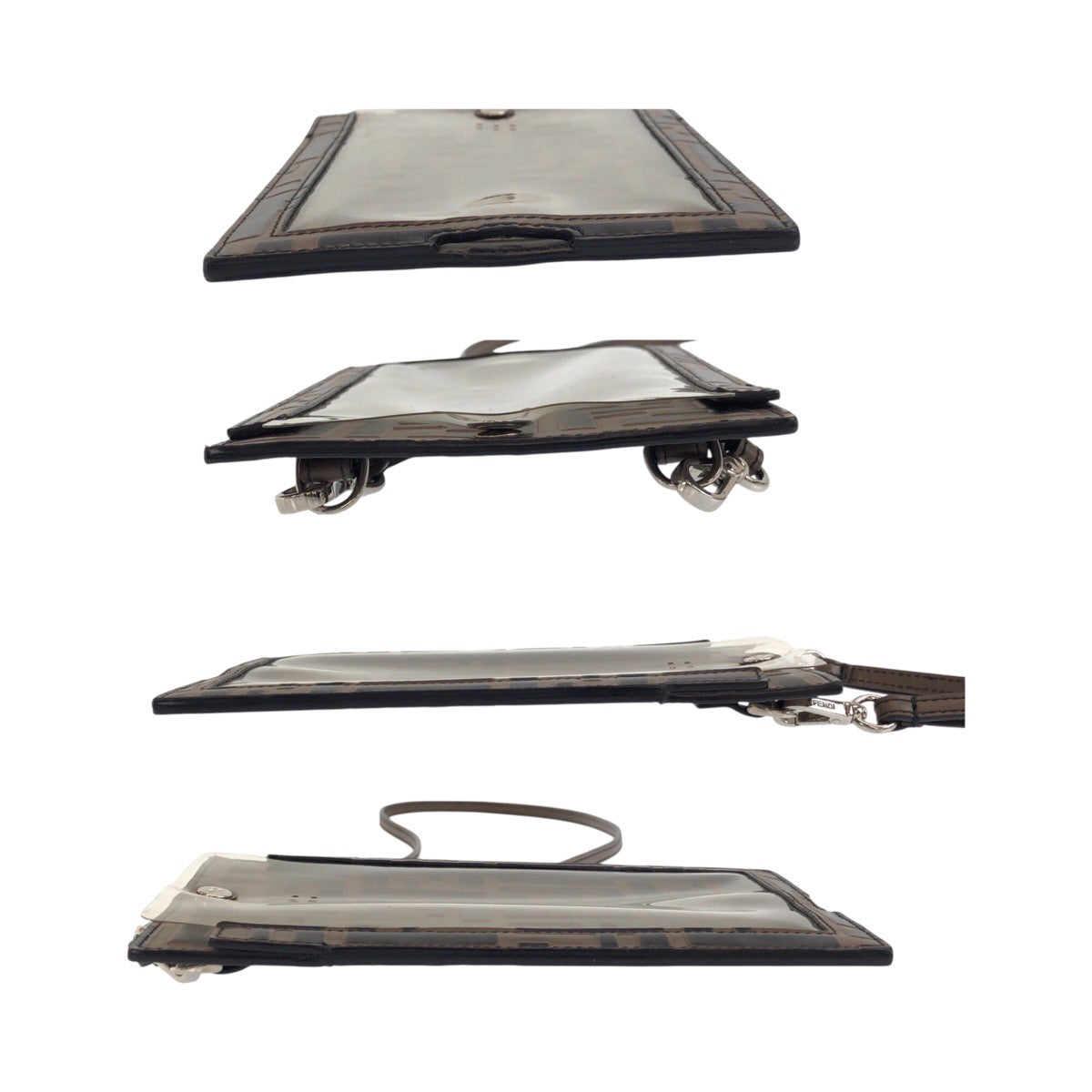 Fendi Zucca Leather Mobile Accessory