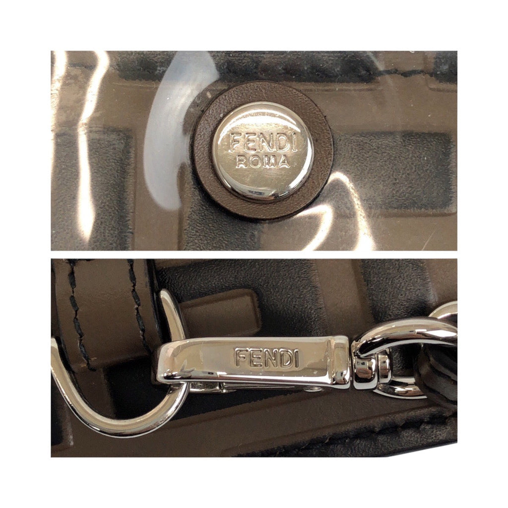Fendi Zucca Leather Mobile Accessory