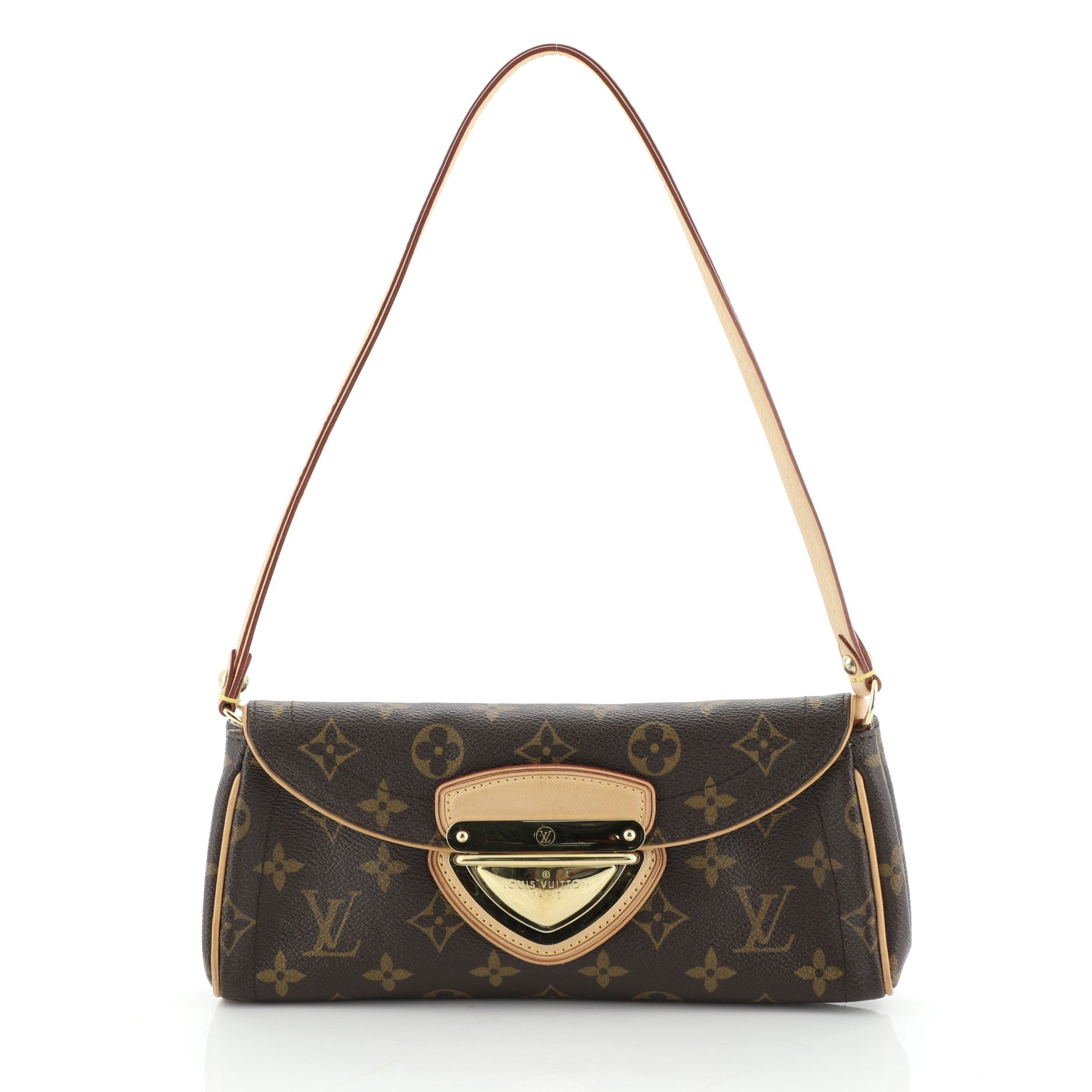 Beverly Clutch Monogram Canvas