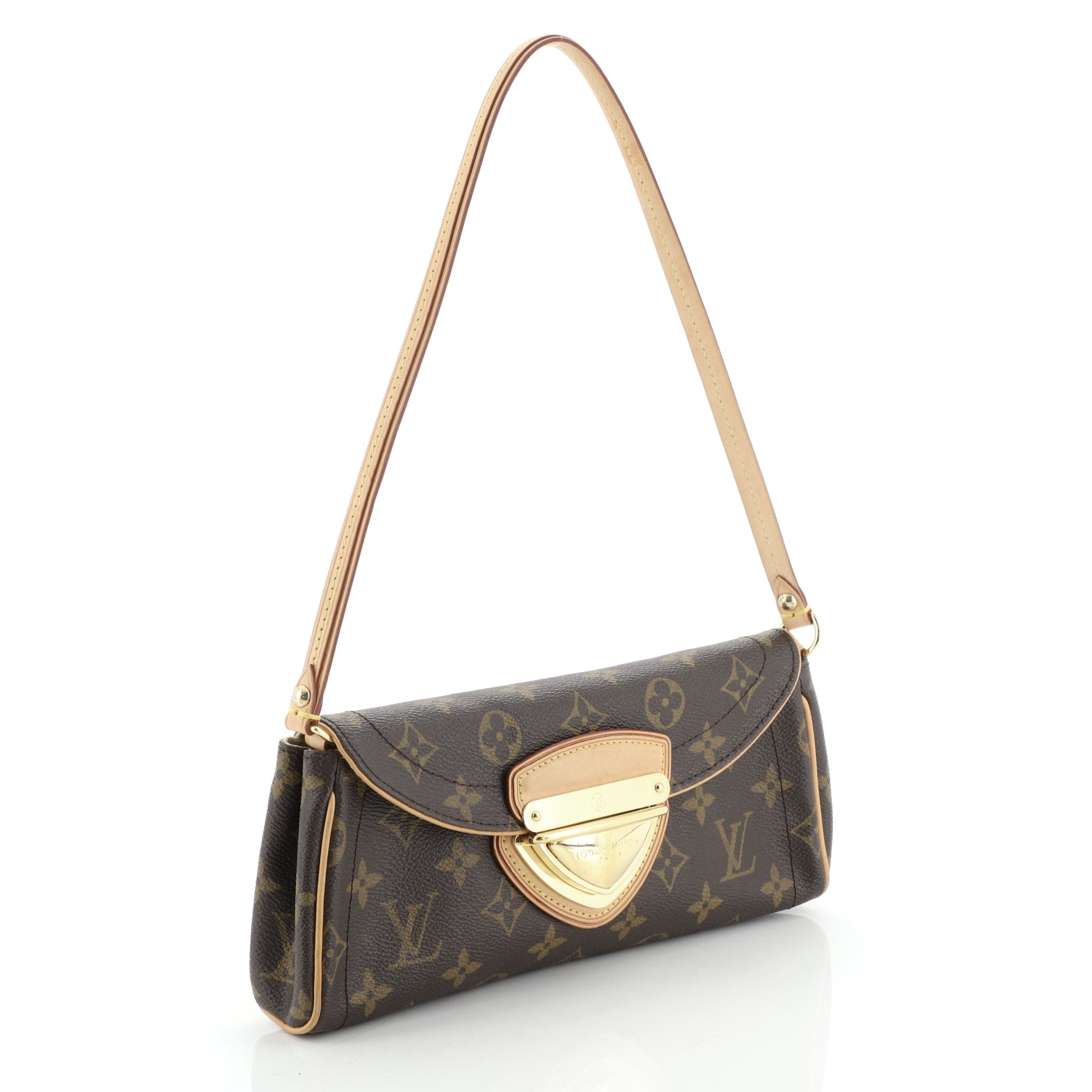 Beverly Clutch Monogram Canvas