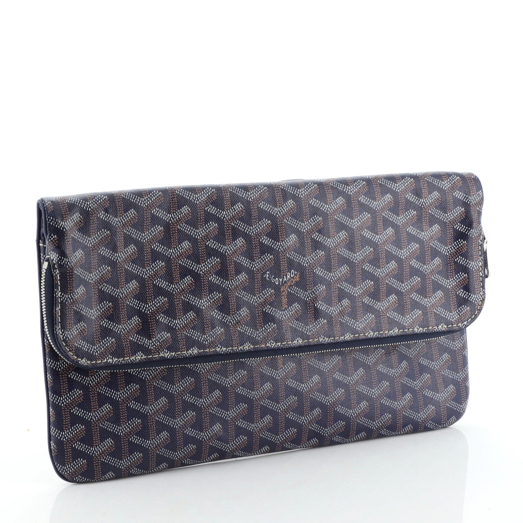 Saint Marie Clutch Coated Canvas