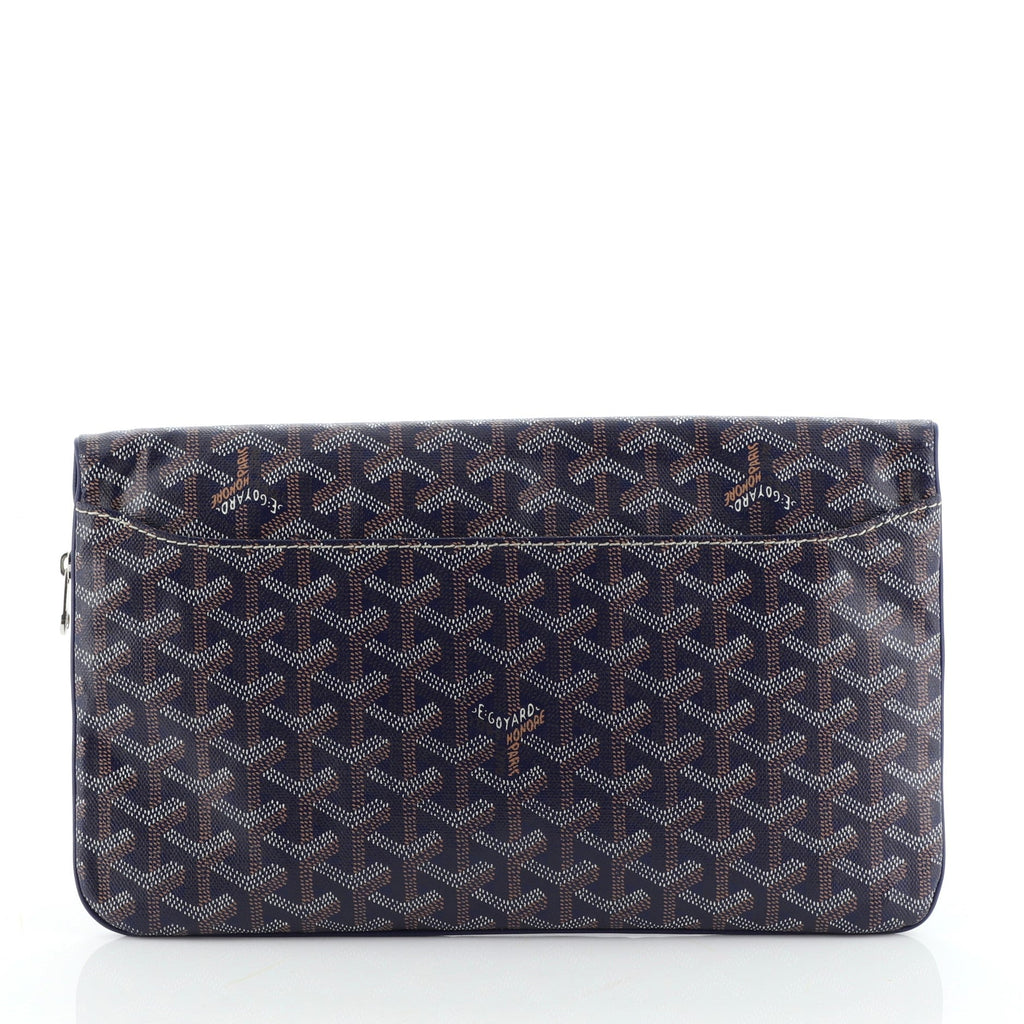 Saint Marie Clutch Coated Canvas
