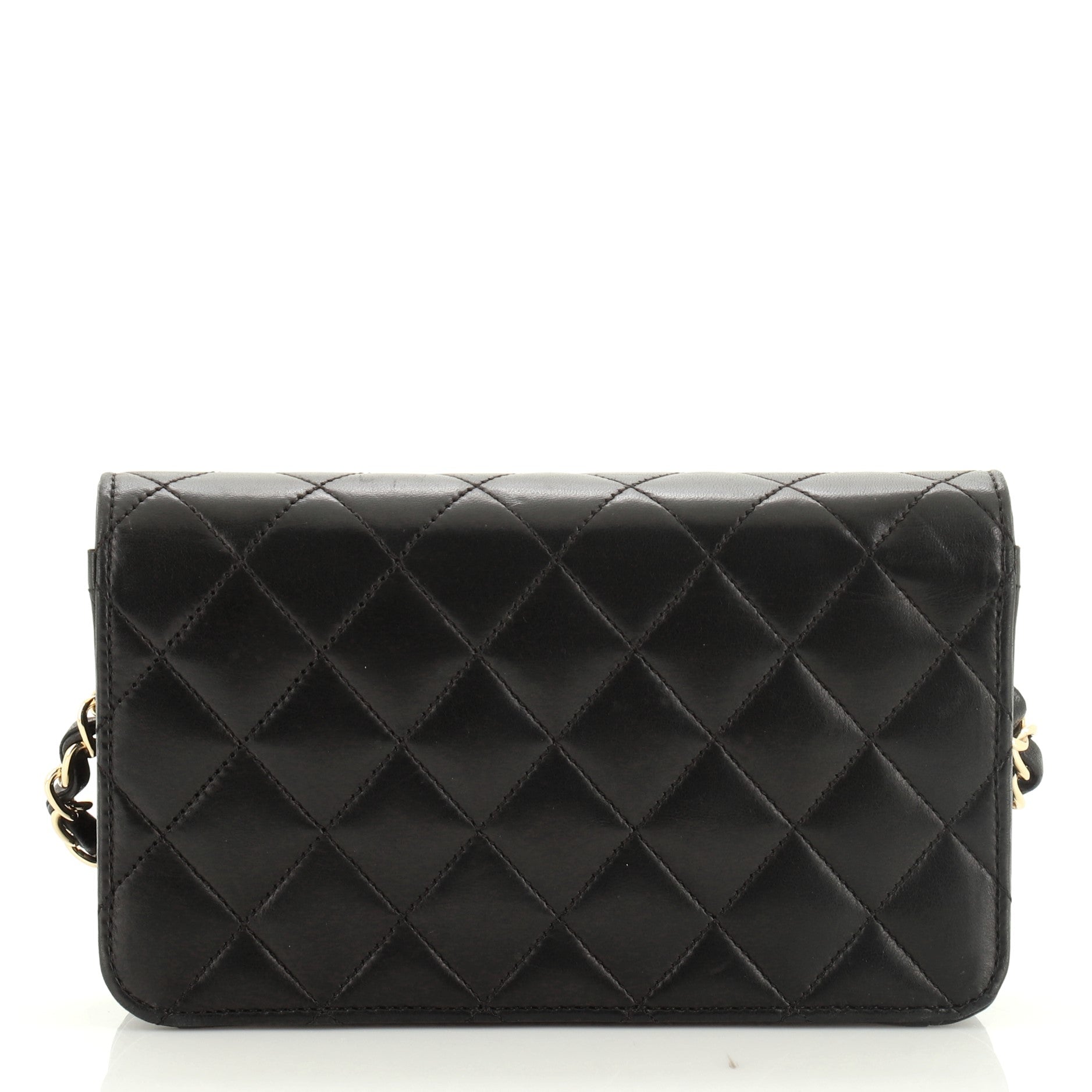 Vintage Full Flap Bag Quilted Lambskin Mini